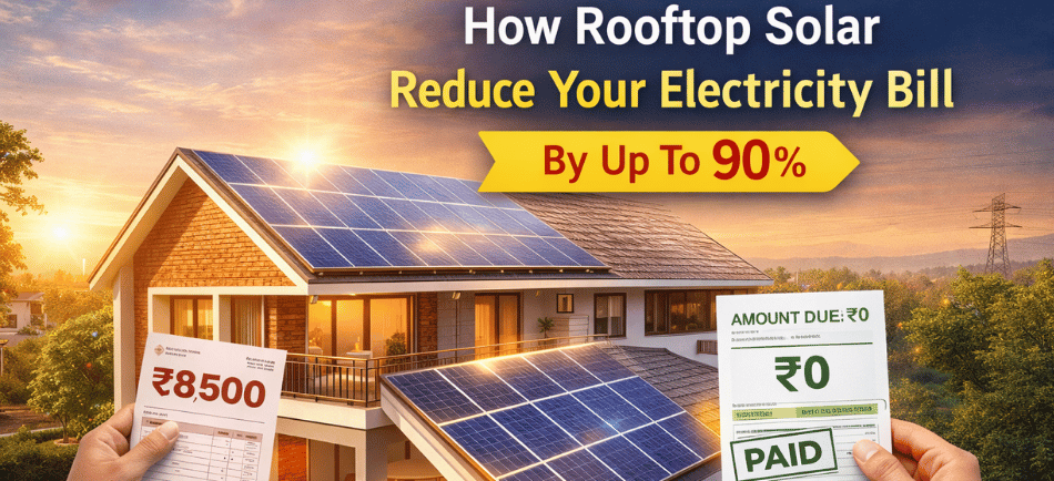 How Rooftop Solar Can Reduce Your Electricity Bill By Up To 90%