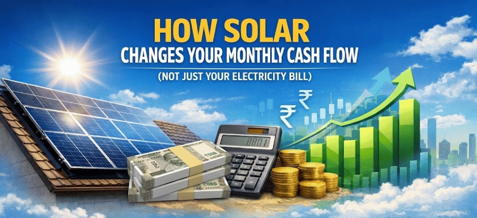 HOW SOLAR CHANGES YOUR MONTHLY CASH FLOW (NOT JUST YOUR ELECTRICITY BILL)
