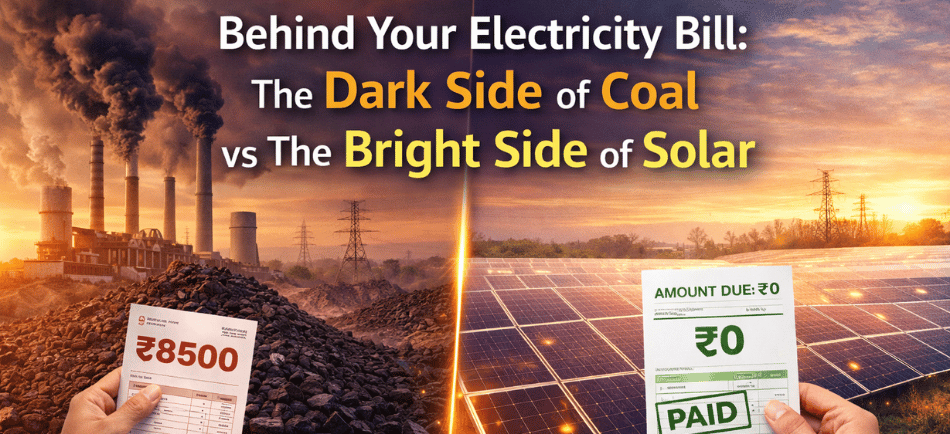 Behind Your Electricity Bill: The Dark Side of Coal vs The Bright Side of Solar