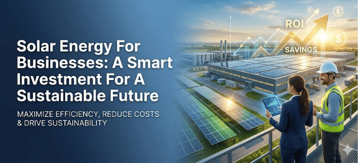 Solar Energy for Businesses: A Smart Investment for a Sustainable Future