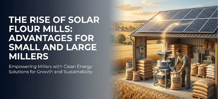The Rise of Solar Flour Mills: Advantages for Small and Large Millers