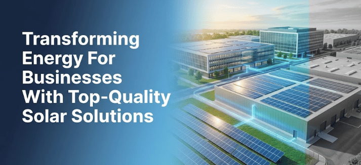 Transforming Energy for Businesses with Top-Quality Solar Solutions