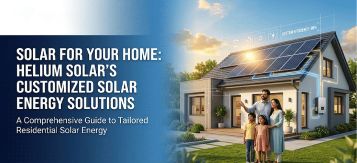 Solar for Your Home: Helium Solar’s Customized Solar Energy Solutions