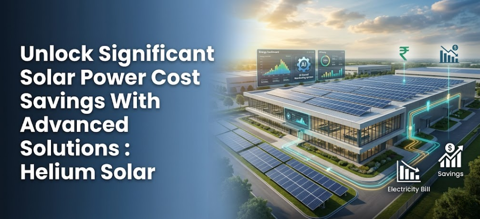 Unlock Significant Solar Power Cost Savings with Advanced Solutions : Helium Solar