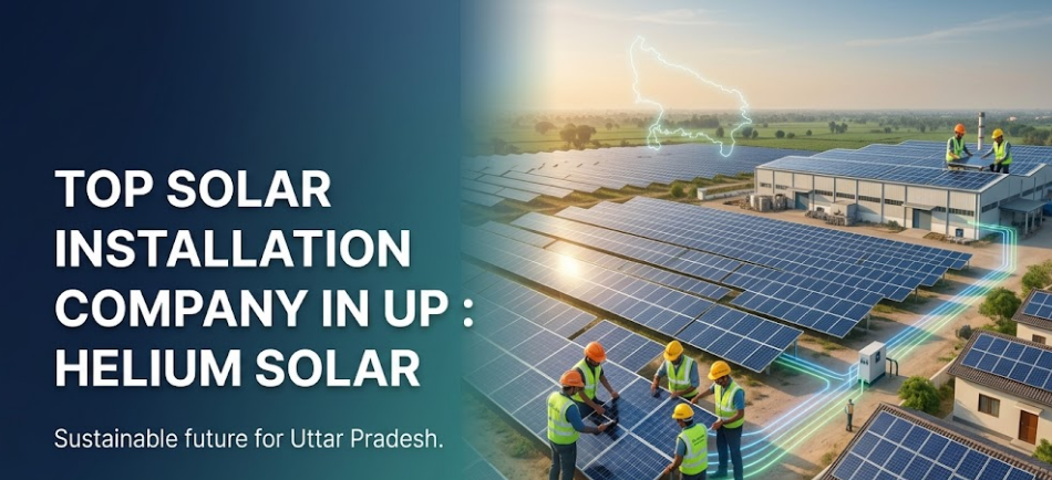 Top Solar Installation Company In Up : Helium Solar