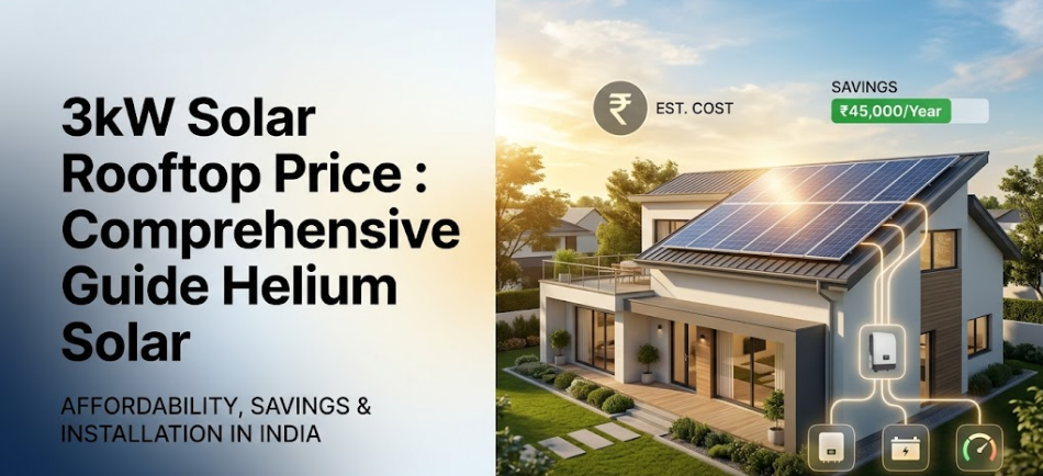3kw Solar Rooftop Price : Comprohensive Guide Helium Solar