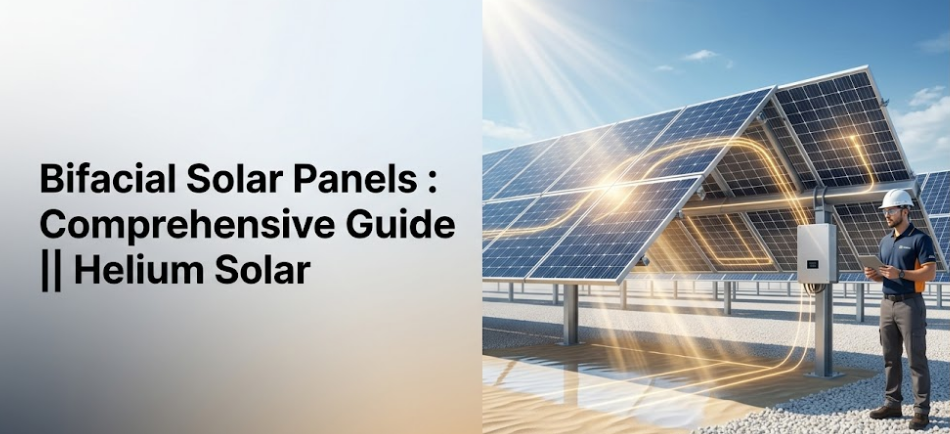 Bifacial Solar Panels : Comprehensive Guide || Helium Solar