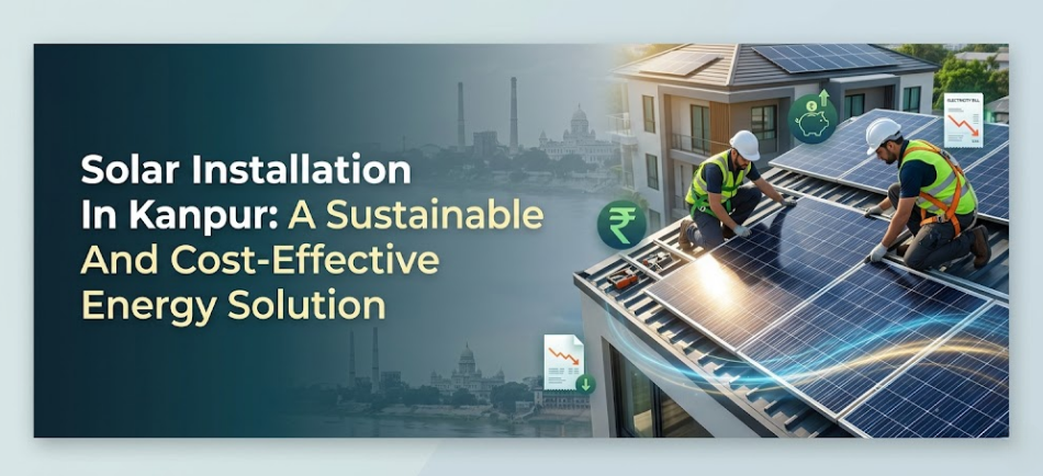 Solar Installation in Kanpur: A Sustainable and Cost-Effective Energy Solution