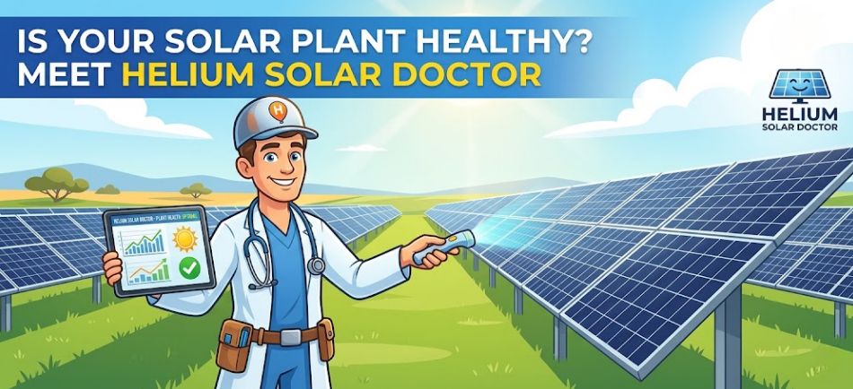 Is Your Solar Plant Healthy? Meet Helium Solar Doctor