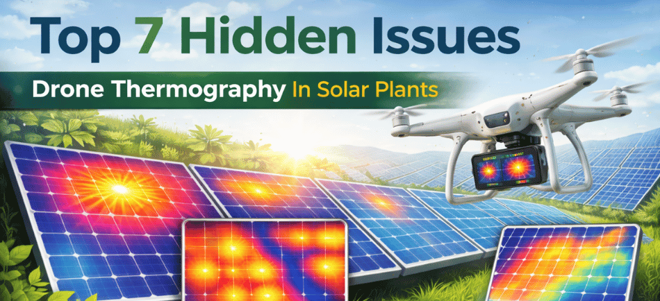 Top 7 Hidden Issues Drone Thermography Can Detect In Solar Plants
