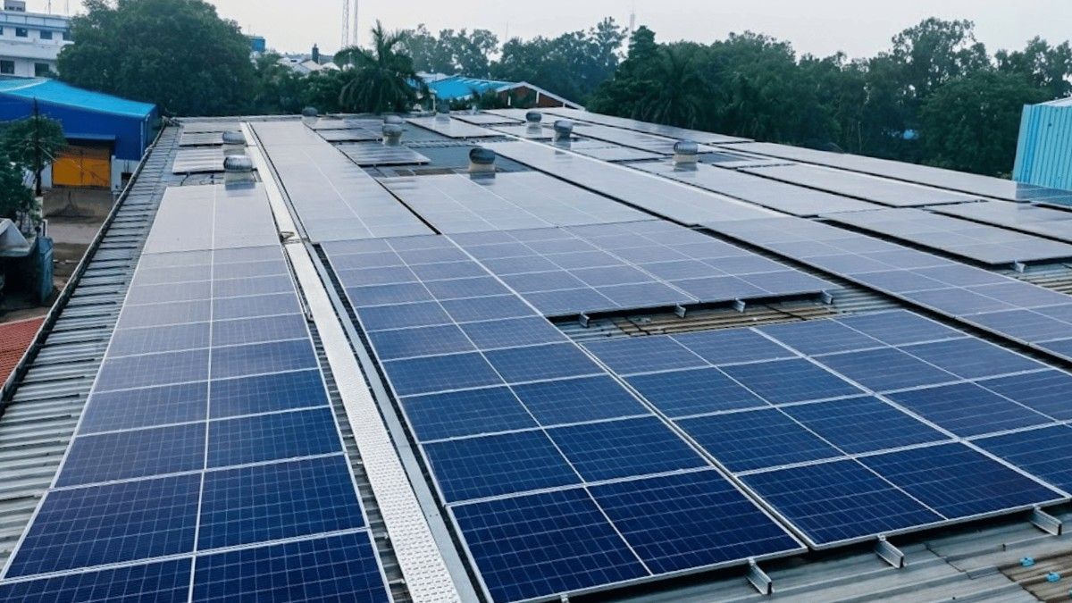 200kWp Solar Plant, Bajaj Plasto