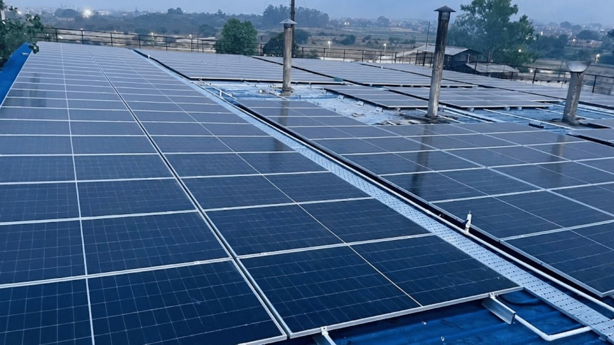 200kWp solar Plant, Modern Snacks Pvt. Ltd.