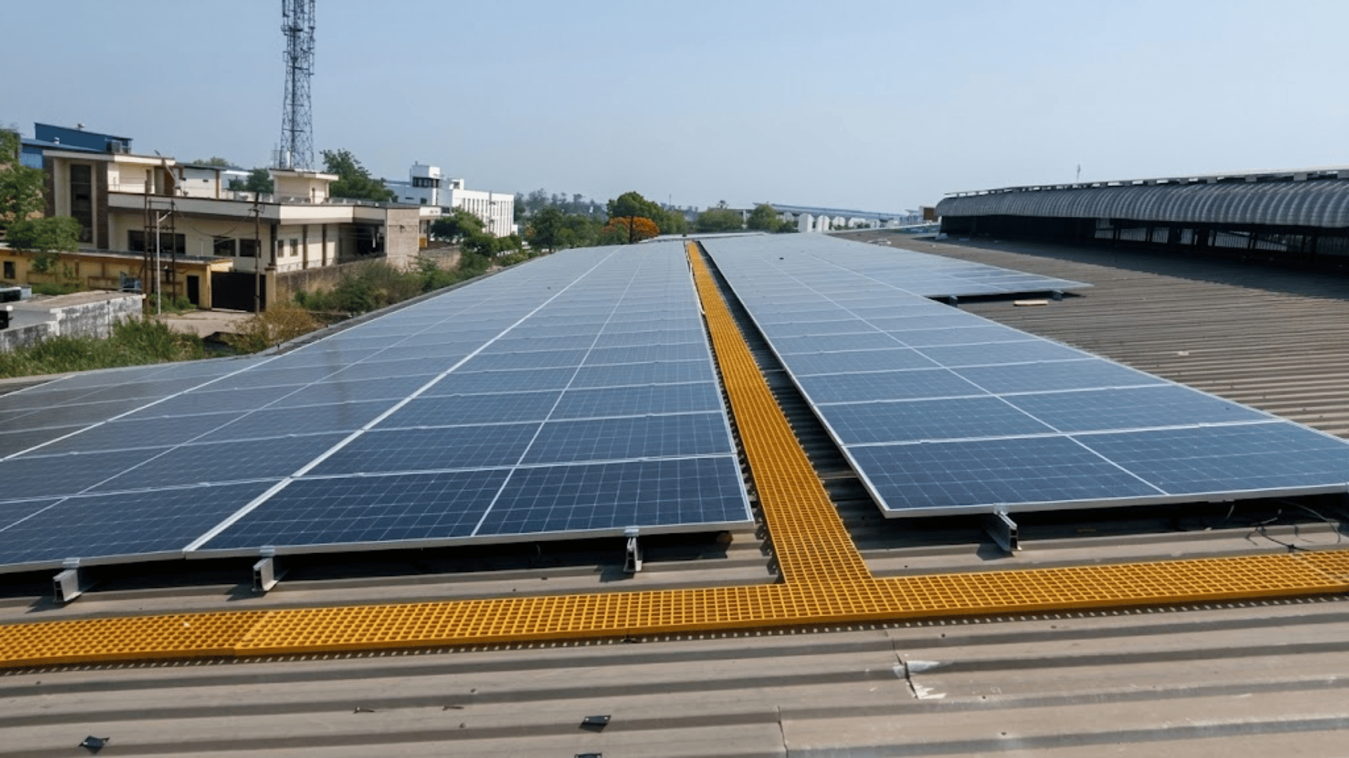 200kWp Solar Plant, Vikash sortex industries